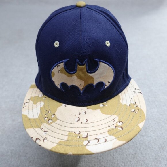 Under Armour Hat Batman Blue L / XL Camo Camouflage - Picture 1 of 11